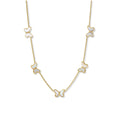 Papillon Delicate Station Necklace