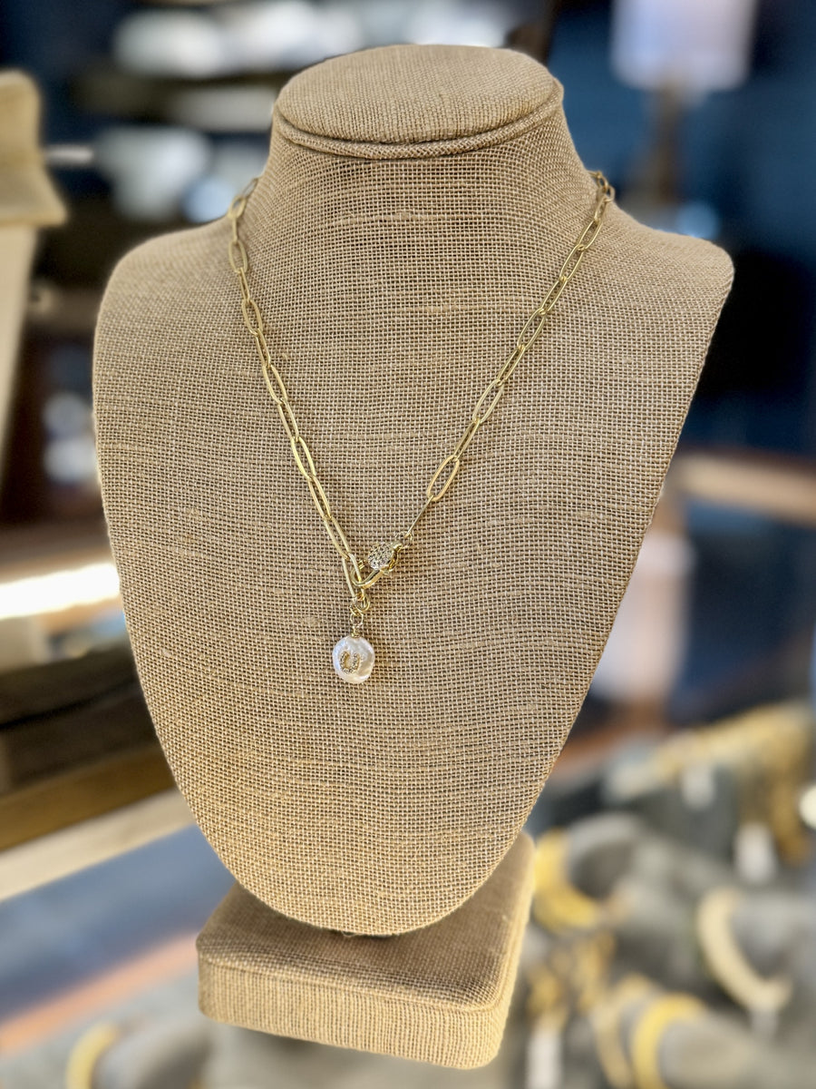 Petite Lucky Pearl Necklace