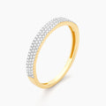 Triple Row Stackable Ring