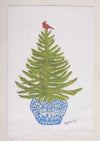 Watercolor Spruce Fir (Limited Ed.) Kitchen Flour Sack Towel