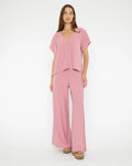 Satin Crepe Yacht Pant