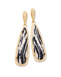 Satulah Drip Earrings Black