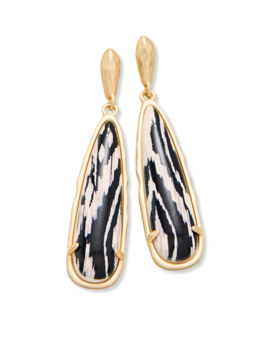 Satulah Drip Earrings Black