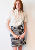 Gladiolus Woven Skirt