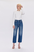 Cassie Super High Rise Straight Jean