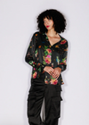 Daria French Cuff Silk Blouse