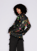 Daria French Cuff Silk Blouse