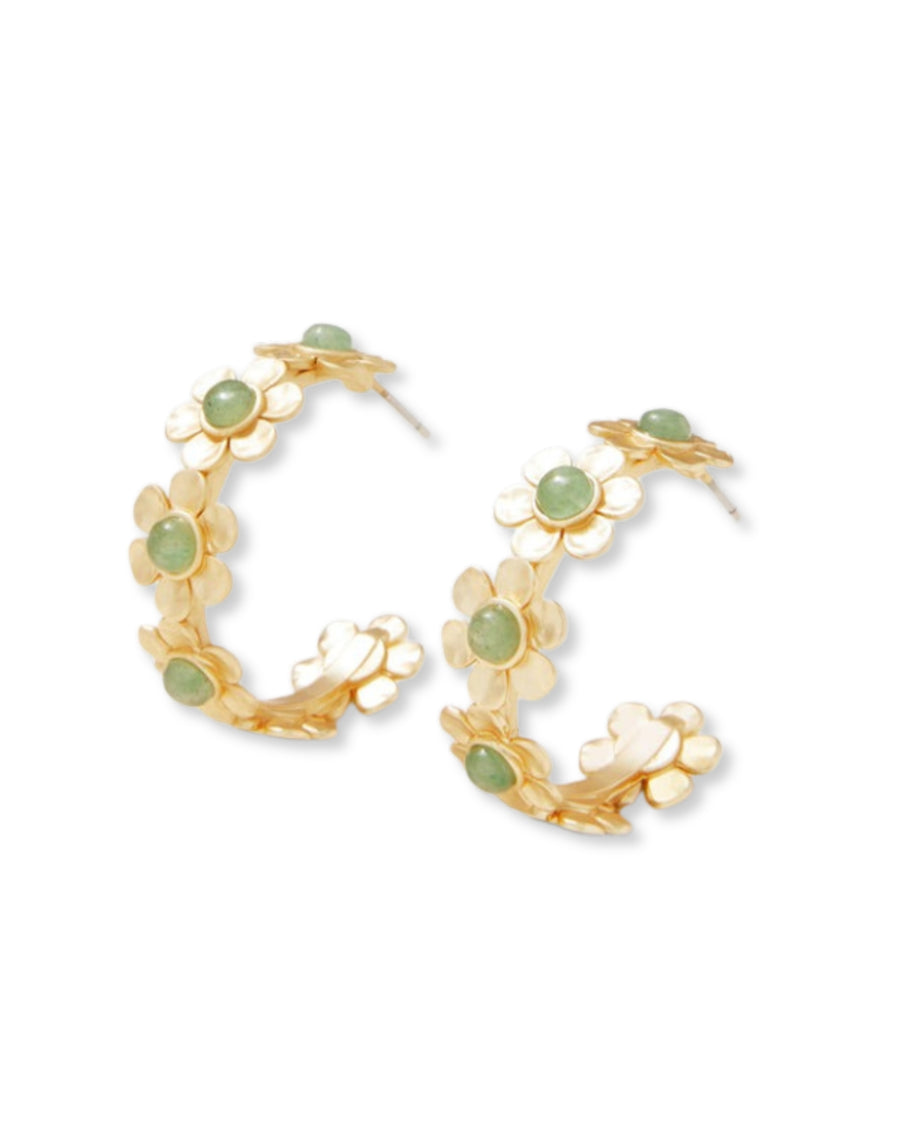 Primrose Hoop Earrings