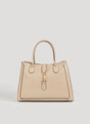 Chloe Bag in Brushed Beige Leather