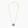 Amethyst Birthstone Pendant Necklace
