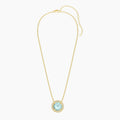 Aquamarine Birthstone Pendant Necklace