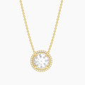 Diamond Birthstone Pendant Necklace