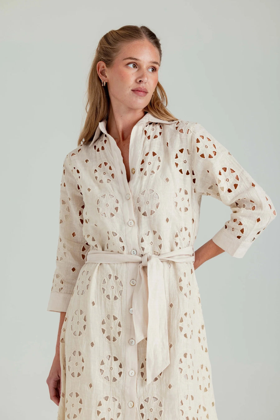 Linen Laurel Dress