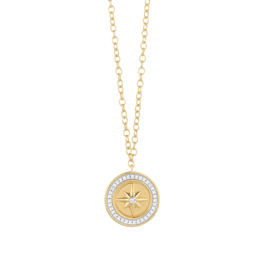 Your Own Path Compass Pendant Necklace