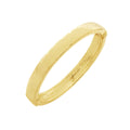Cleopatra Oval Hinged Bangle