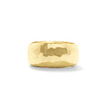 Cleopatra Ring Hammered Gold Band