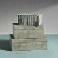 Moorea Shagreen Leather Box
