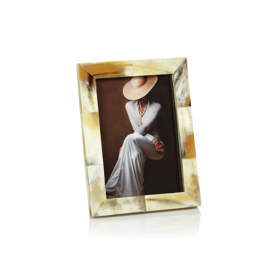 Nairobi Matt White Bone Photo Frame