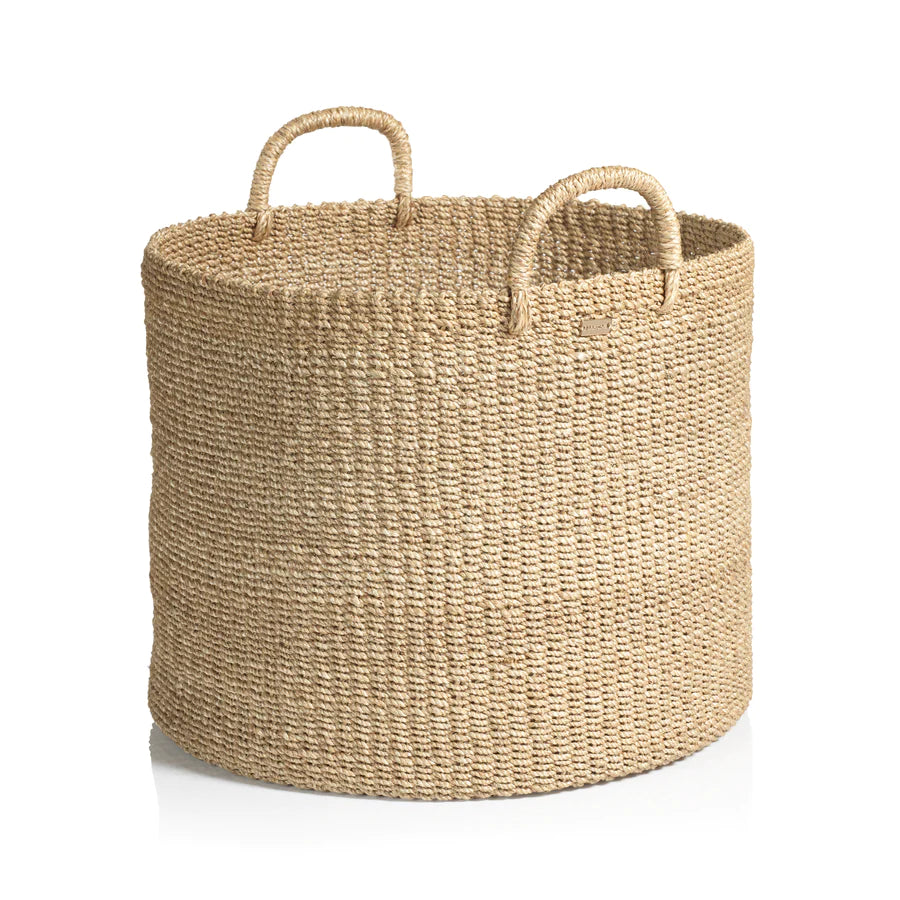 Camille Abaca Basket - Large