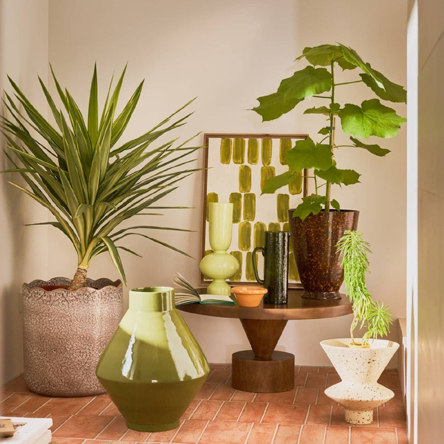 Hammered Banana Palm Jug