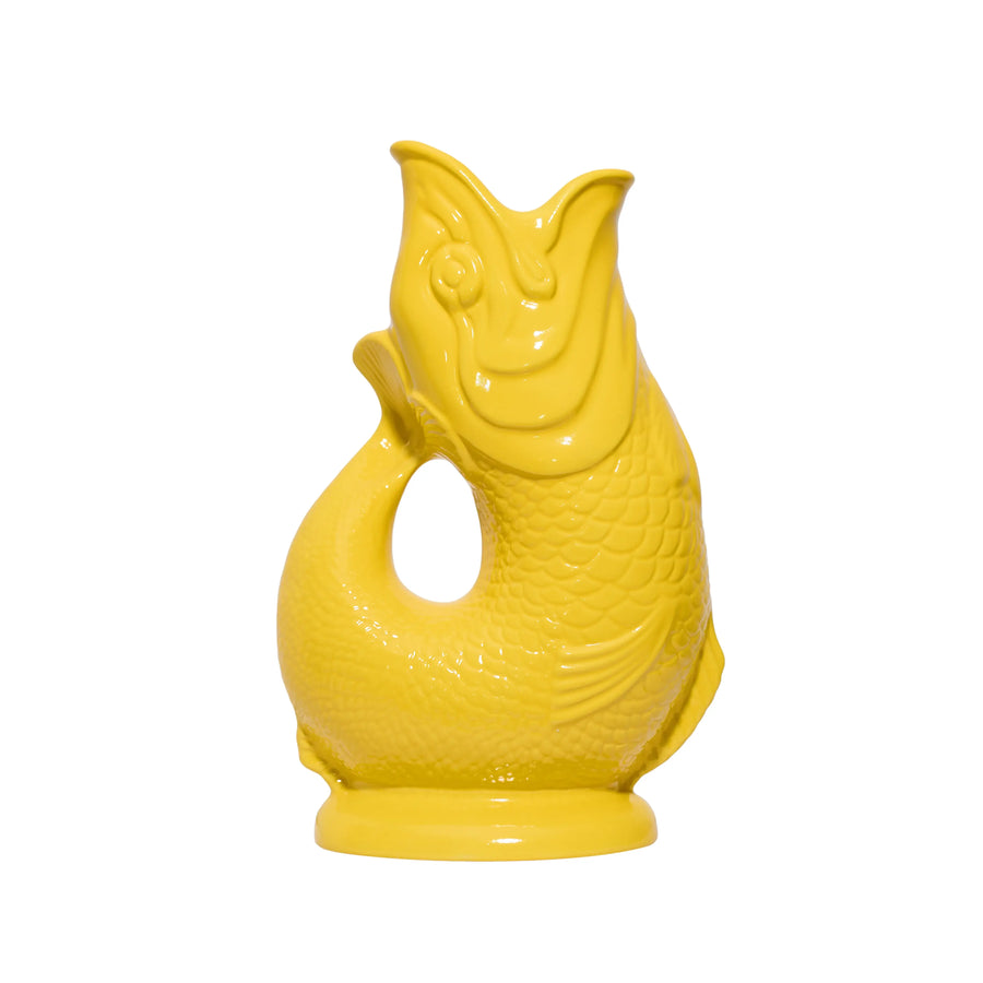Yellow Gluggle Jug