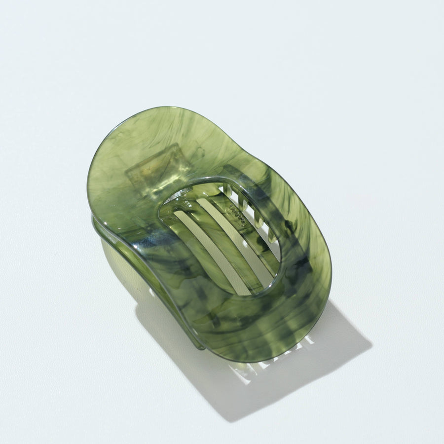 Oval Flat Lay Claw Clip - Medium