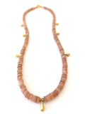 Mojave Sunrise Necklace (Rose Moonstone)