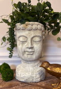 Cement Buddha Planter