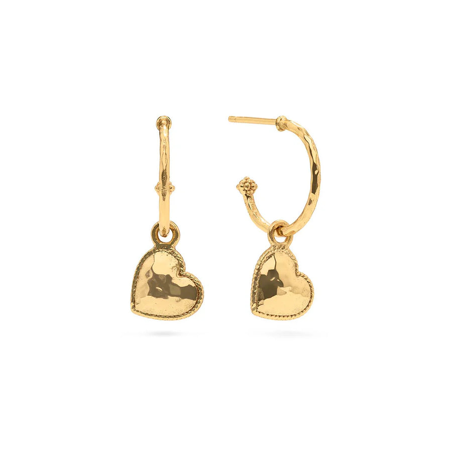 Love Hoop Earrings
