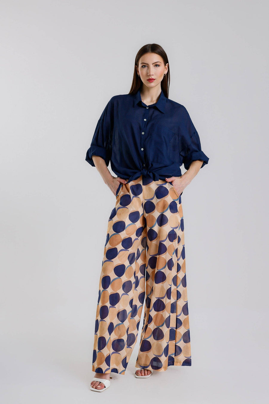 Daphne Cotton Voile Blouse (BLS153)