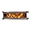 Miami Clearly Tortoise Medium Zip Cosmetic