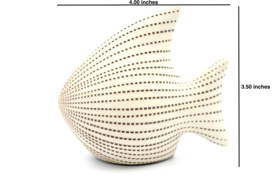 MINI FISH-Porcelain Ceramic Sculpture Ornament