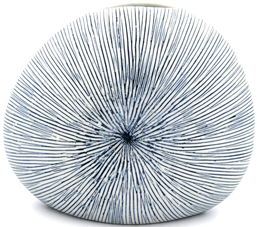 DIVA ROUND MINI S-Handcrafted Porcelain Bud Vase