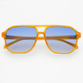 Billie Unisex Aviator Sunglasses - Light Brown