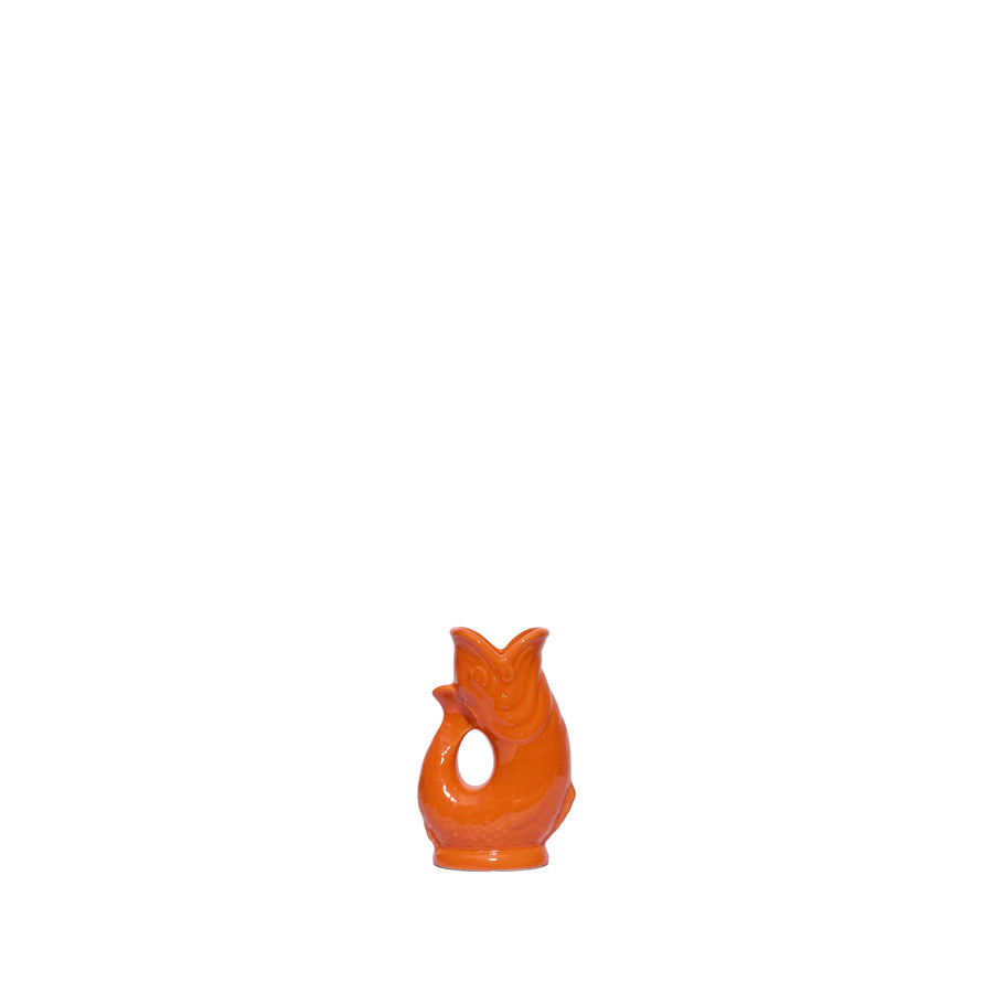 Orange Gluggle Jug