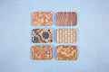 Antique Wallpaper Valet Tray