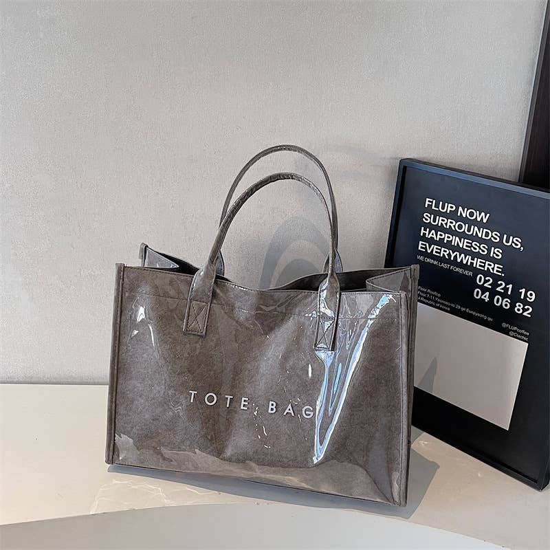 Kraft Paper Waterproof Tote