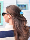 Hand-painted Hydrangea Claw Hair Clip | Eco-Friendly