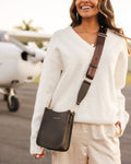 Parker Crossbody Bag - Chocolate