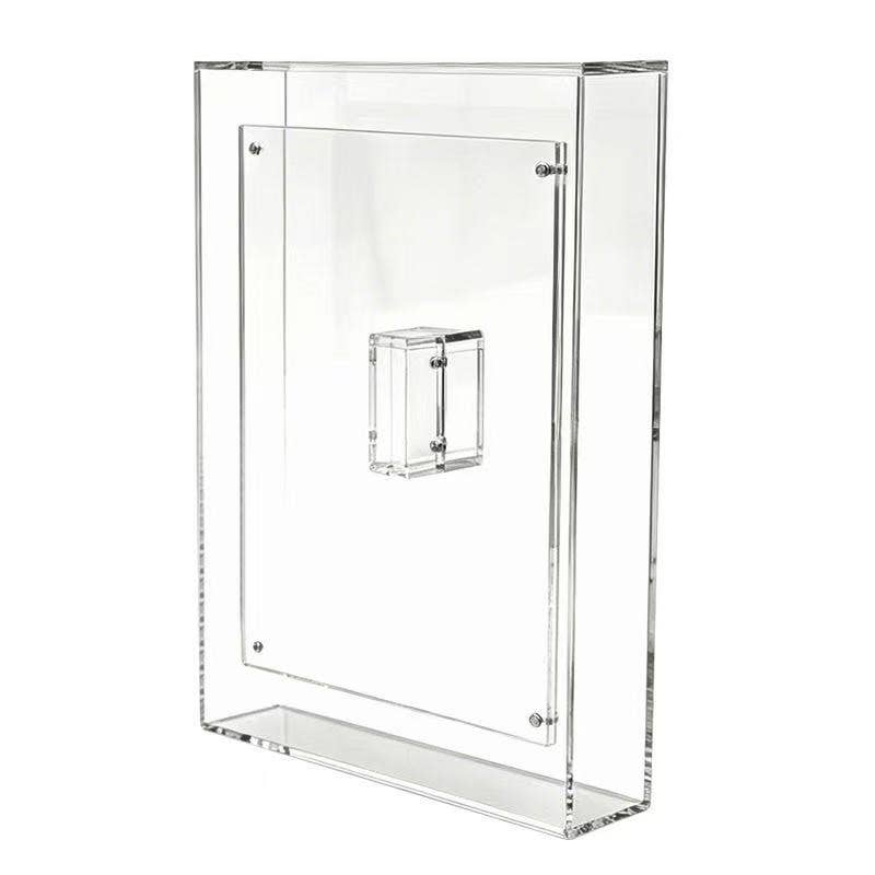 Shadow Box Floating Acrylic Picture Frame (4x6)