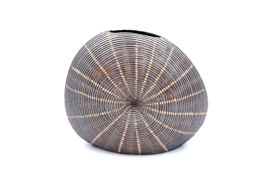 DIVA ROUND MINI S-Handcrafted Porcelain Bud Vase