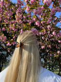 Hand-painted Mini Monarch Claw Hair Clip | Eco-Friendly