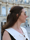 Hand-painted Martini Claw Hair Clip | Eco-Friendly