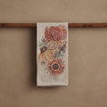 Autumn Mums Tea Towel