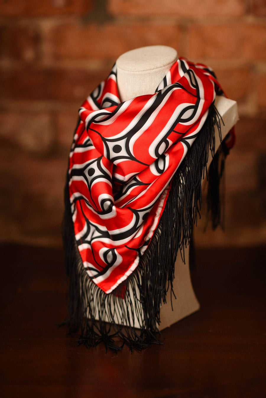 Game Day Fringe Scarf