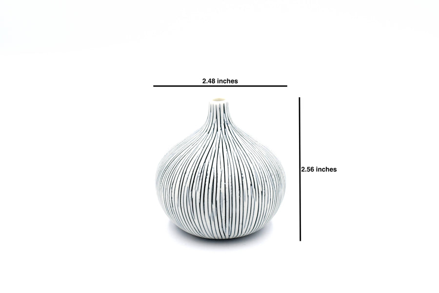 Congo Tiny S Handcrafted Porcelain Bud Vase