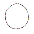 Dainty Gumball Gemstone Necklace