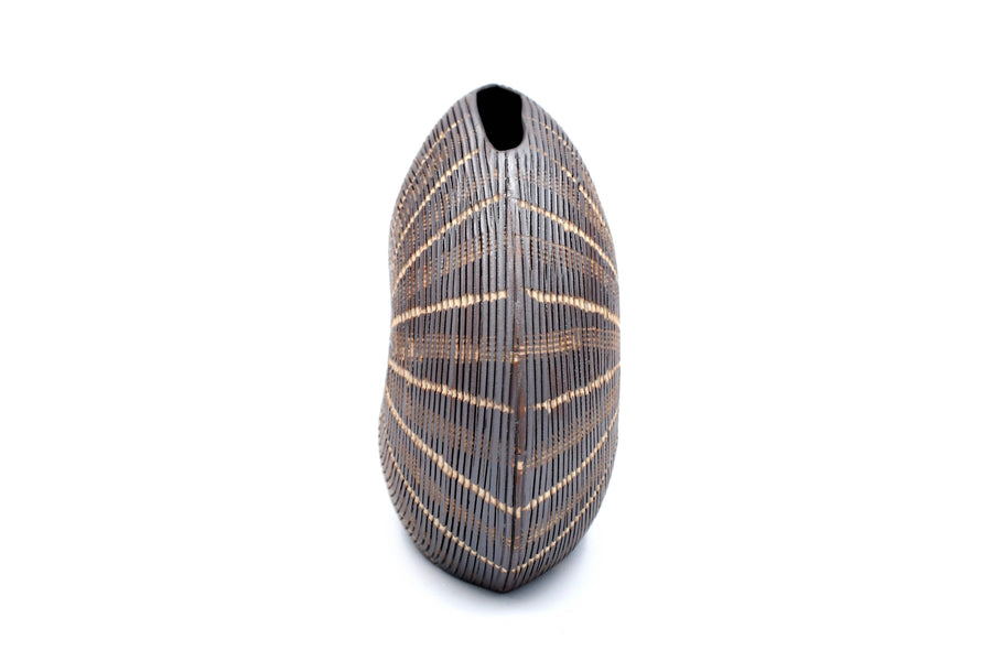 DIVA ROUND MINI S-Handcrafted Porcelain Bud Vase