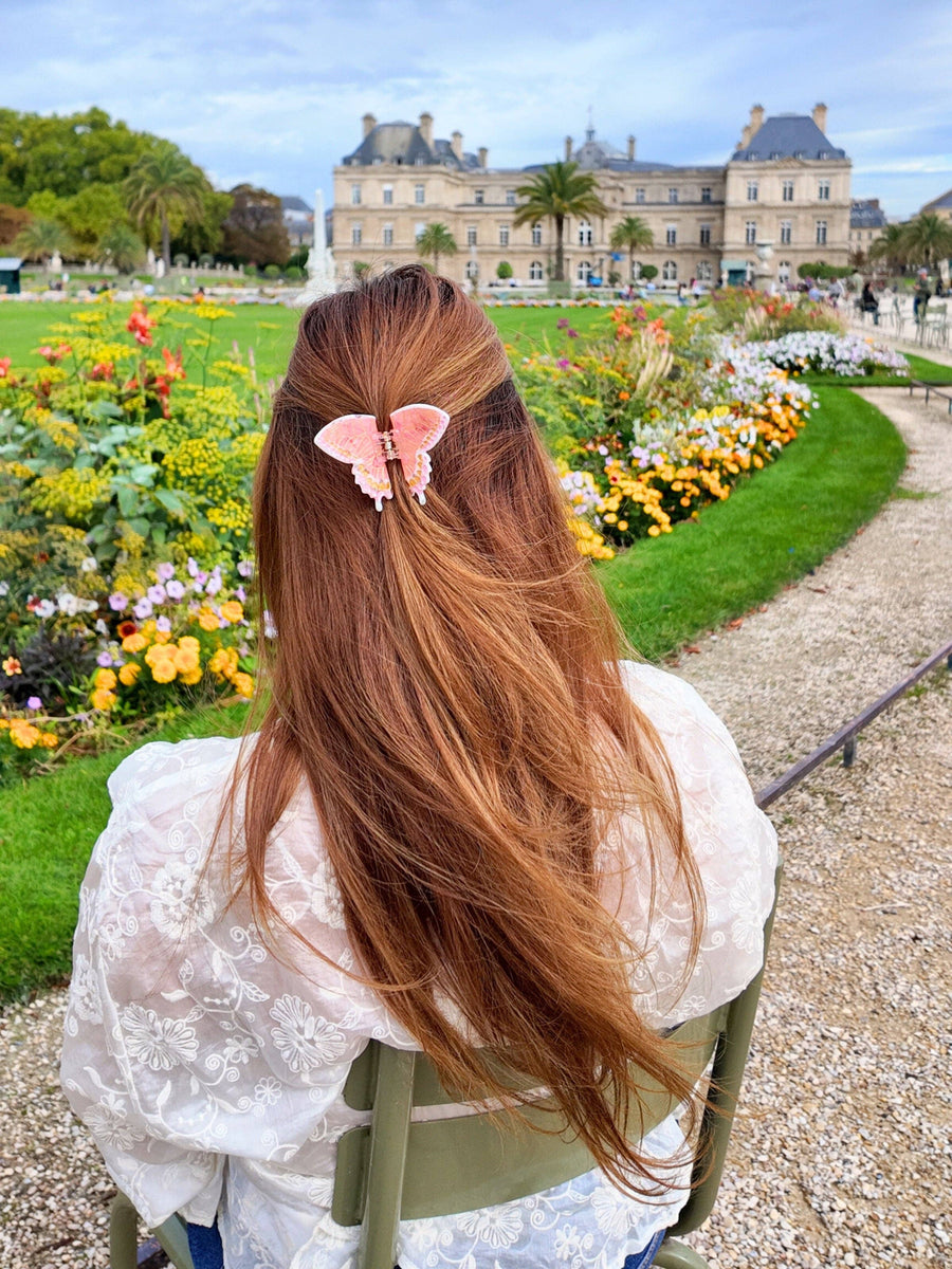Hand-Painted Mini Swallowtail Butterfly Claw Hair Clip | Eco-Friendly - Limited Edition