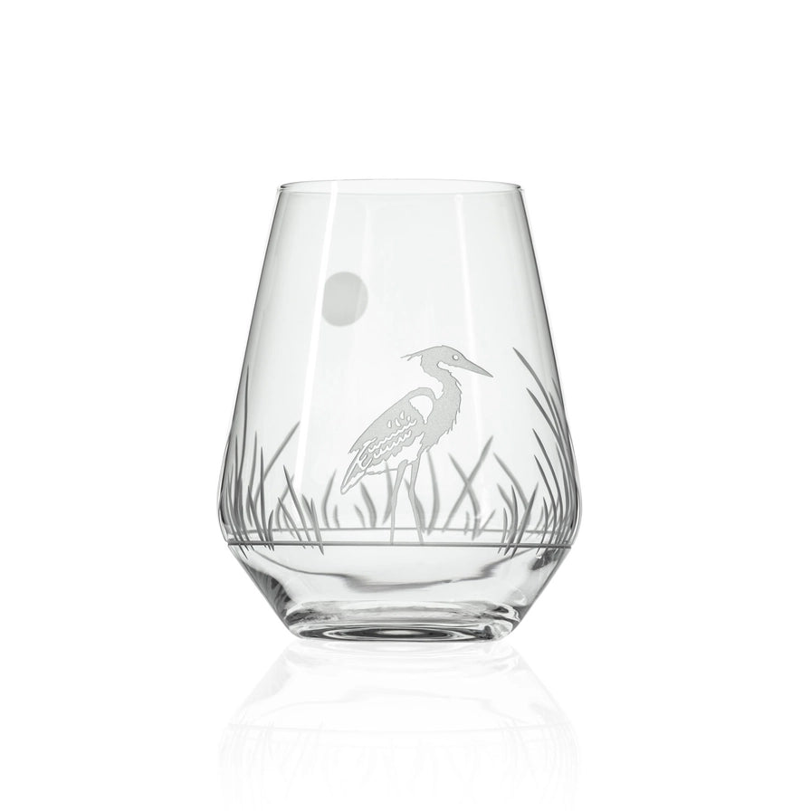 Heron Stemless Wine 18oz | Rolf Glass
